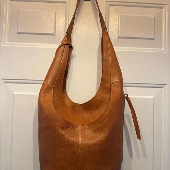 Lucky Brand Tan Leather Hobo Bag - Picture 2 of 10